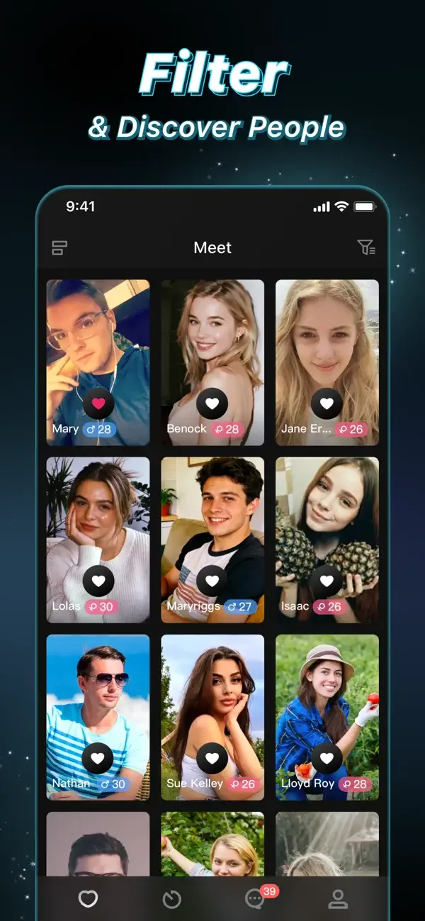 Casual Dating & Flirt: AChat screenshot 1