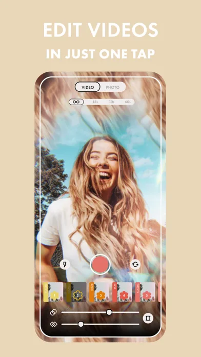 Filmm: One-Tap Video Editor screenshot 1