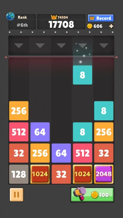 Drop The Number : Merge Puzzle screenshot 4