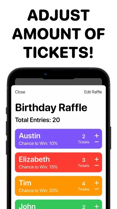 Raffle Name screenshot 3