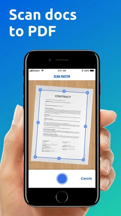 PDF Scanner Document Converter screenshot 1
