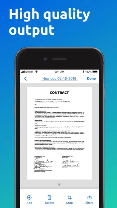 PDF Scanner Document Converter screenshot 2