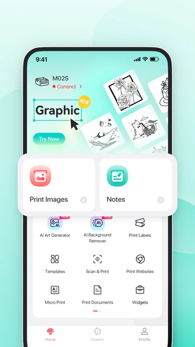 Phomemo screenshot 1