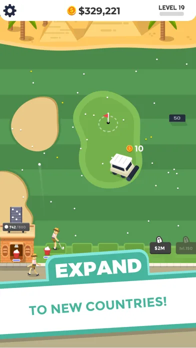 Golf Inc. Tycoon screenshot 3