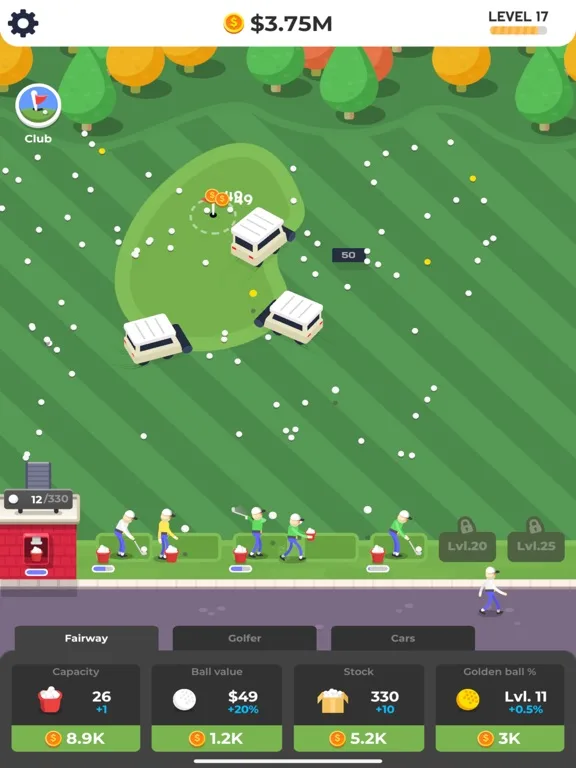 Golf Inc. Tycoon screenshot 4