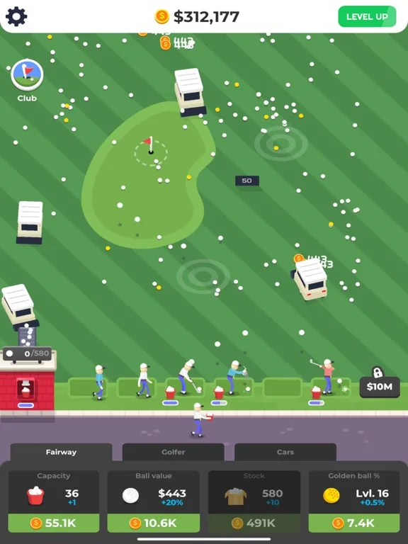 Golf Inc. Tycoon screenshot 5