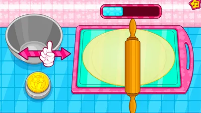 Cooking owl cookies game screenshot 3
