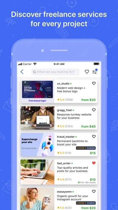 Kwork screenshot 2