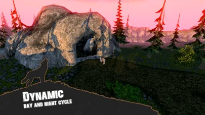 Wolf Simulator - Animal Games screenshot 5