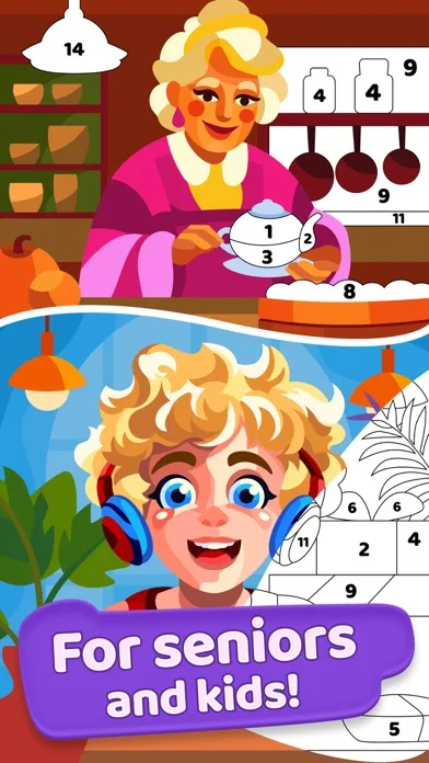 Gallery: Coloring book & decor screenshot 1
