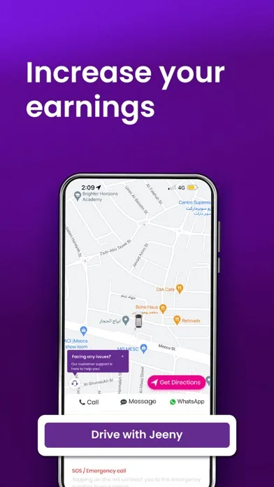 Jeeny - Drive and earn money screenshot 2