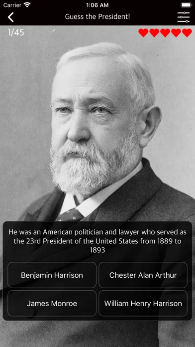 US President Political History screenshot 5