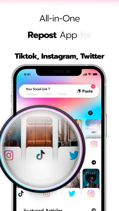 Repost AI: Video, Story, Photo screenshot 2