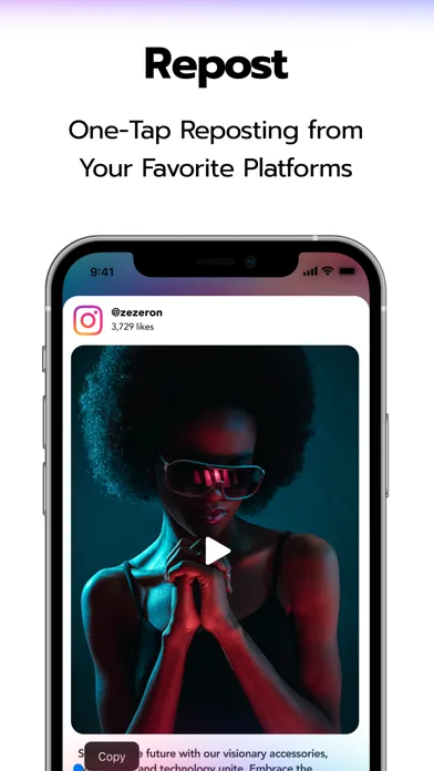 Repost AI: Video, Story, Photo screenshot 5