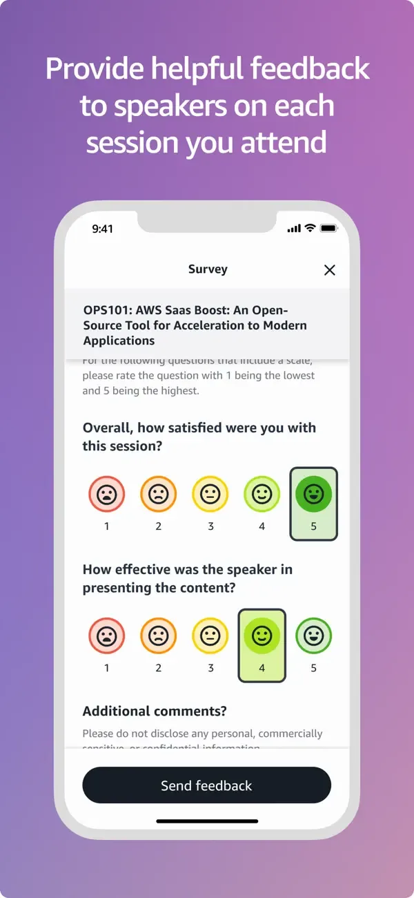 AWS Events screenshot 4