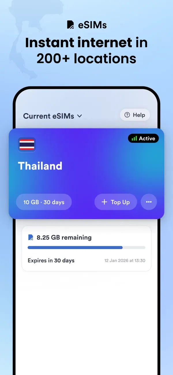 Skratch: Travel Map & eSIM screenshot 3