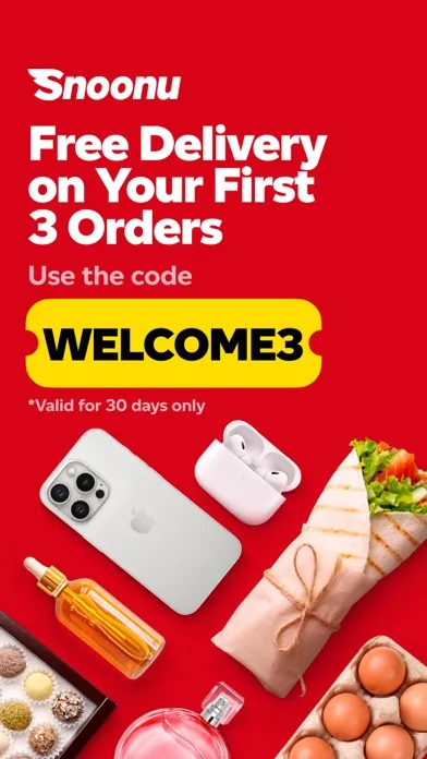 Snoonu: Food Delivery Service screenshot 1