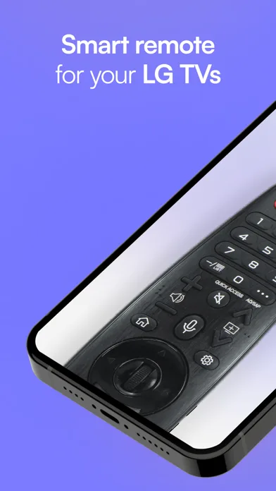 Remote control for LG screenshot 1