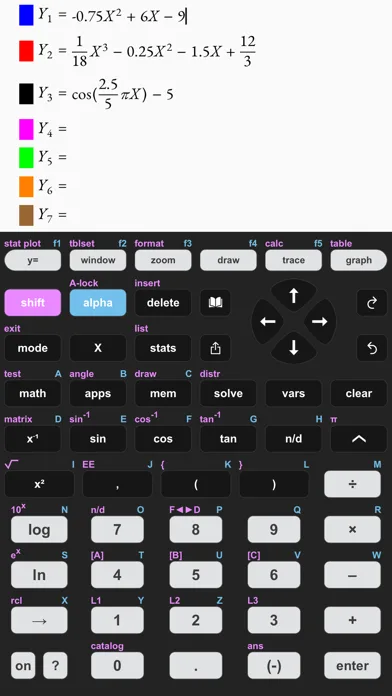 Taculator 84 Graphing Calc screenshot 2