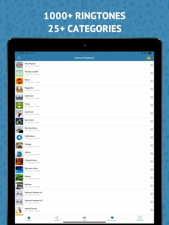 Best Ringtones 2026 for iPhone screenshot 1