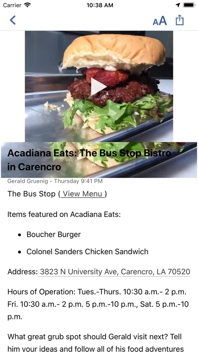 Acadiana Eats screenshot 3