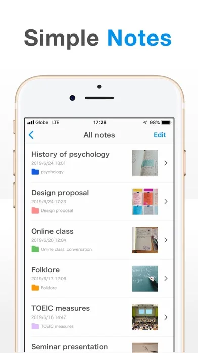 Simple Notes - Notepad Manager screenshot 1