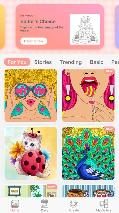 Color Fever - Color by Number screenshot 1