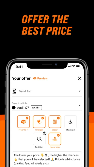GetTransfer DRIVER Service screenshot 2