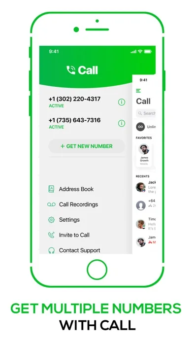 Call Second Phone Number, Text screenshot 2