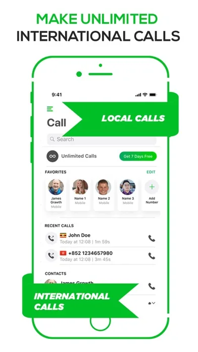 Call Second Phone Number, Text screenshot 4