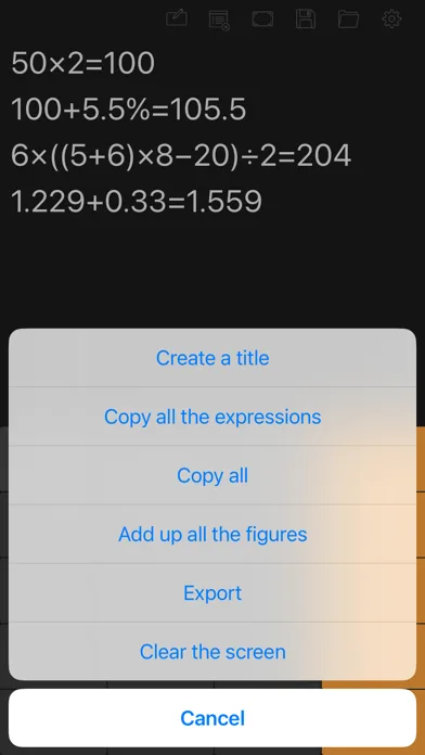 Calculator with History Tape screenshot 4