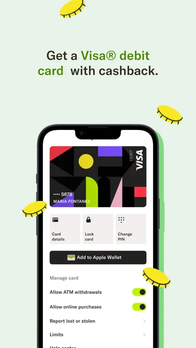 MAJORITY: Mobile banking screenshot 2