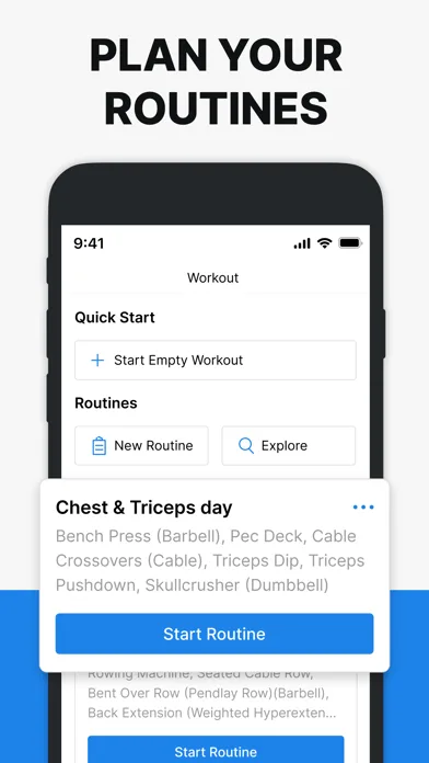 Hevy - Workout Tracker Gym Log screenshot 4