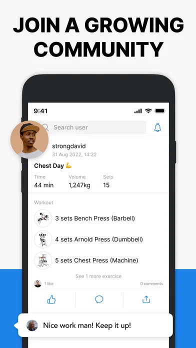 Hevy - Workout Tracker Gym Log screenshot 5