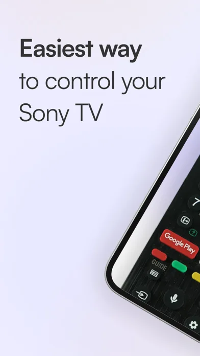 Remote control for Sony screenshot 1