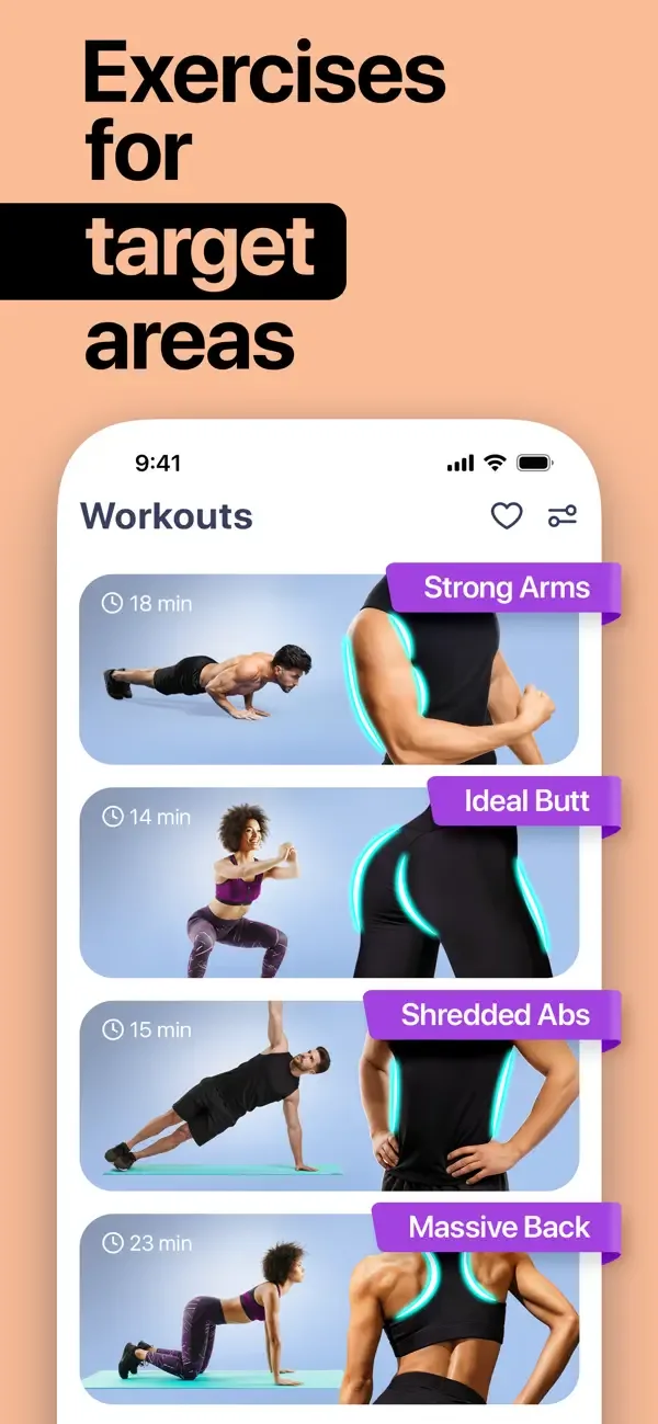Home Workout Planner, Tracker screenshot 3