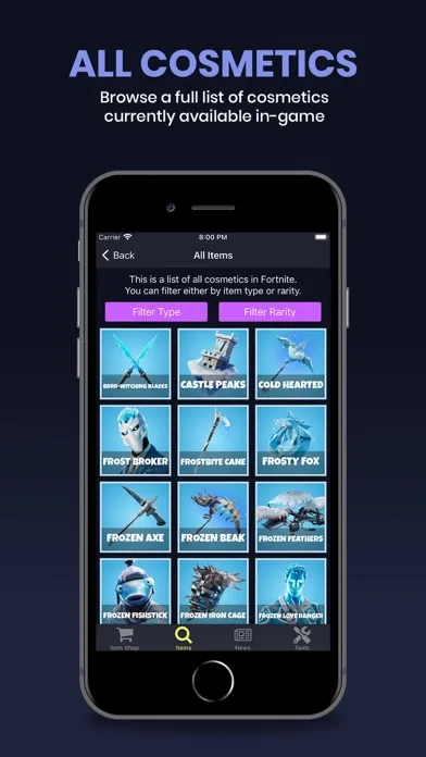 fnbr.co — Tracker for Fortnite screenshot 4