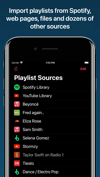 Playlisty for Apple Music screenshot 1
