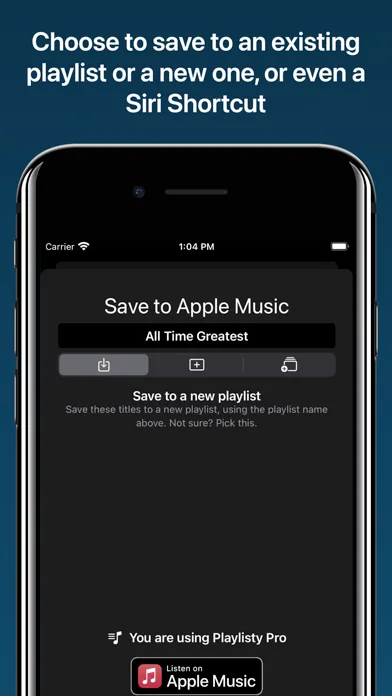 Playlisty for Apple Music screenshot 4