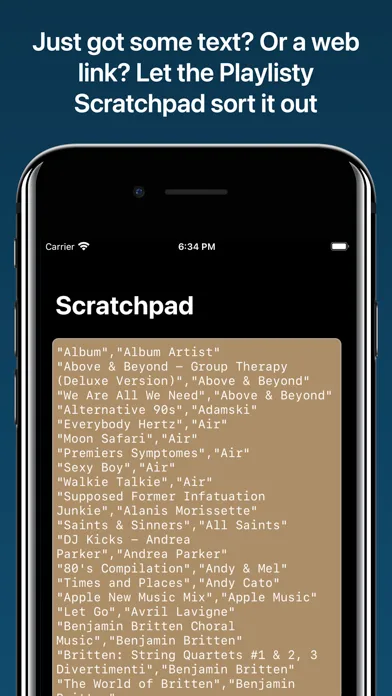 Playlisty for Apple Music screenshot 5