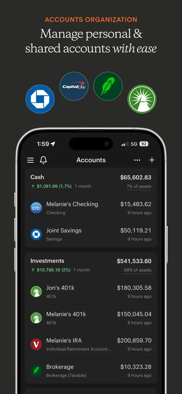 Monarch: Budget & Track Money screenshot 2