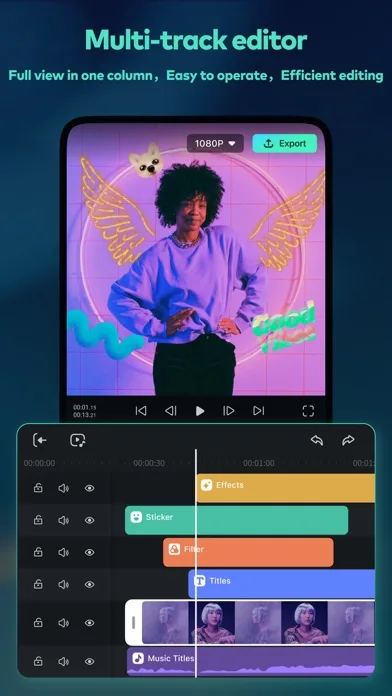 Filmora HD-Video Editor&Maker screenshot 1