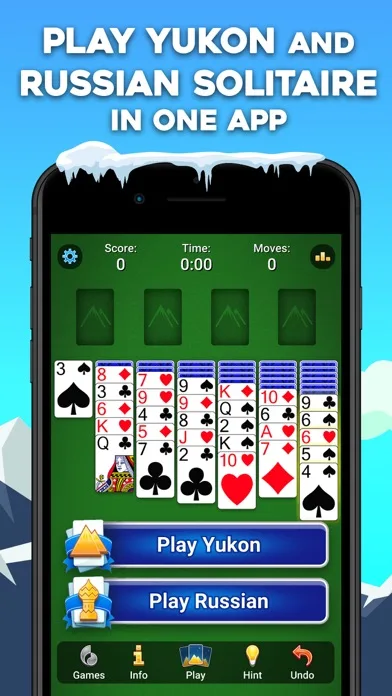 Yukon Russian – Solitaire Game screenshot 2