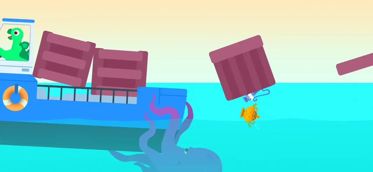 Dinosaur Submarine for toddler screenshot 3