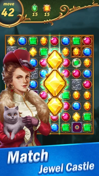 Jewel Castle® - Matching Games screenshot 1