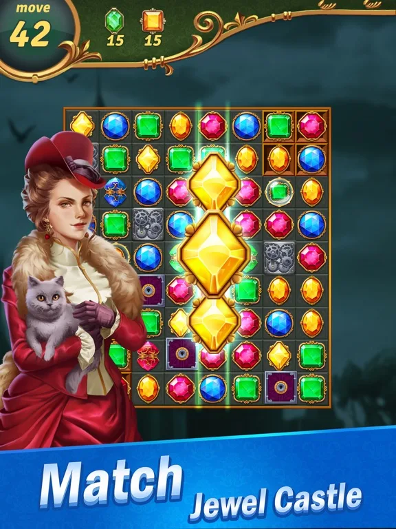 Jewel Castle® - Matching Games screenshot 5