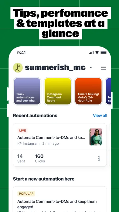 Manychat screenshot 3