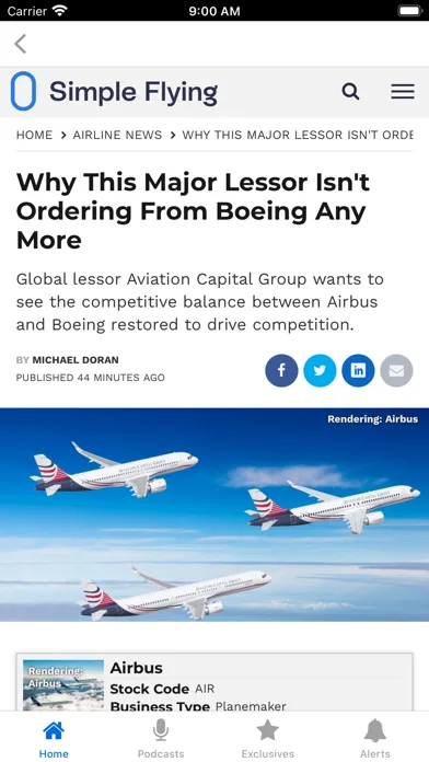 Simple Flying - Aviation News screenshot 3