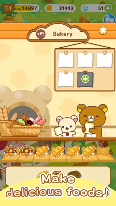 Rilakkuma Farm farming game screenshot 3