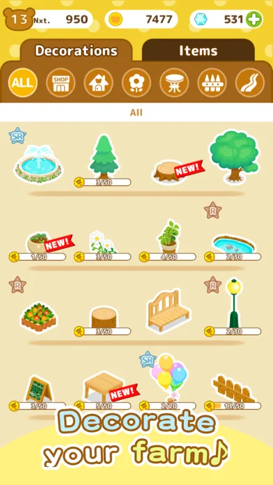 Rilakkuma Farm farming game screenshot 4